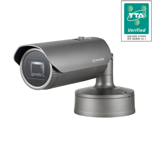 [TTA] XNO-6085RG 한화테크윈 TTA 공공기관용 2메가 4배줌 IP 뷸렛 카메라