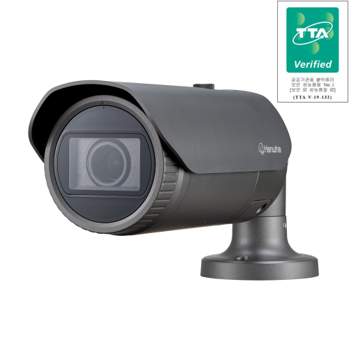 [TTA] XNO-L6120RG 한화테크윈 TTA 공공기관용 2메가 12배 IP 뷸렛 카메라