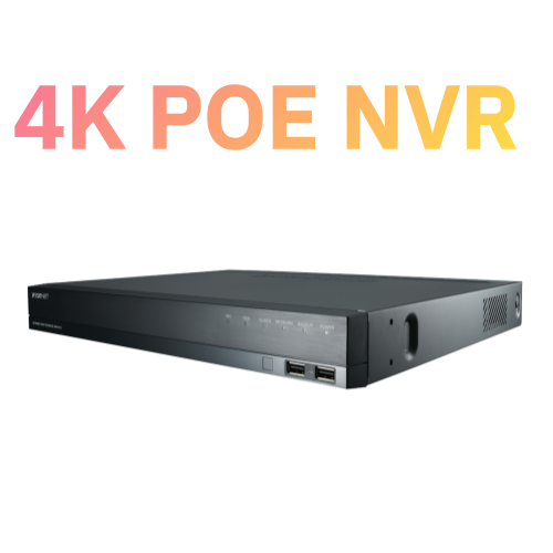 테크윈 8채널 POE NVR XRN-820S-6T
