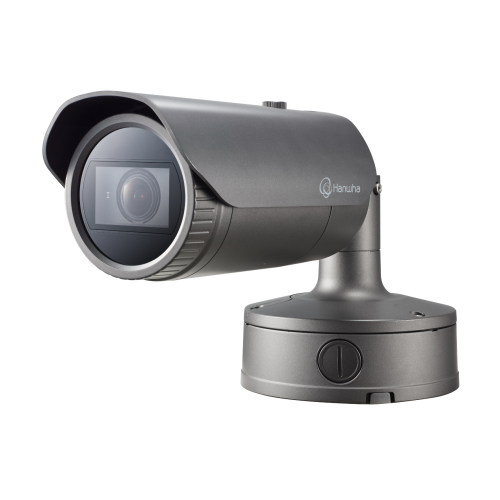 XNO-9082R 4K IP 뷸렛 CCTV카메라 야간40미터 3배광학줌 한화테크윈