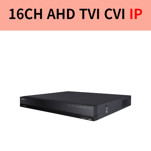 HRX-1634-4T 16채널 AHD TVI CVI CVBS IP HDD2슬롯 녹화기