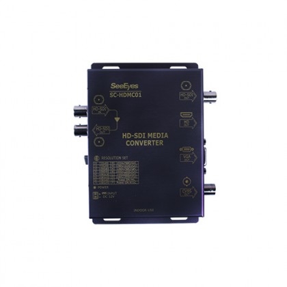 SC-HDMC01 1채널 HD-SDI to HDMI SDI VGA CVBS 출력 멀티 컨버터