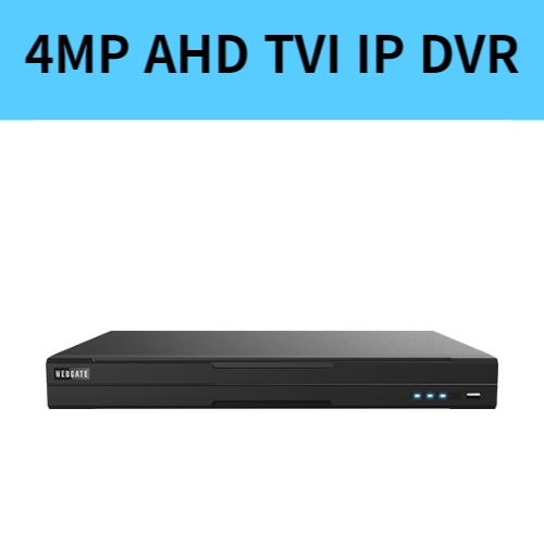HAC1650F-V3 16채널 AHD TVI CVBS IP 올인원 DVR 녹화기 웹게이트