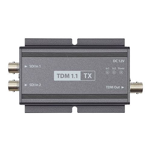TDM02-TX 2채널 EX HD-SDI 원동축 다중 전송장치 TDM 송신기 웹게이트