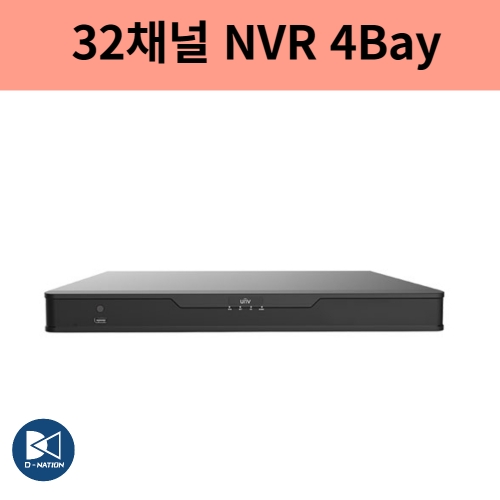 NVR304K-32RS 32채널 NVR 4K 녹화기 하드4개슬롯 유니뷰