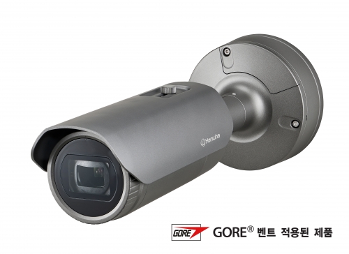 방수용 고어밴드 200만화소 IP 카메라 4배줌 테크윈 뷸렛 카메라 XNO-6085R