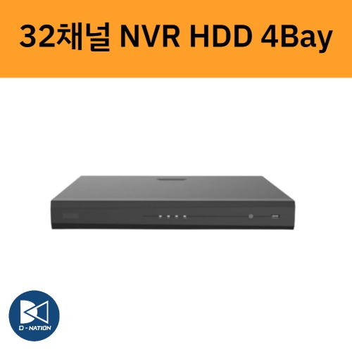 HNR-U4232B 32채널 4K UHD HDD 4베이 NVR 하니웰